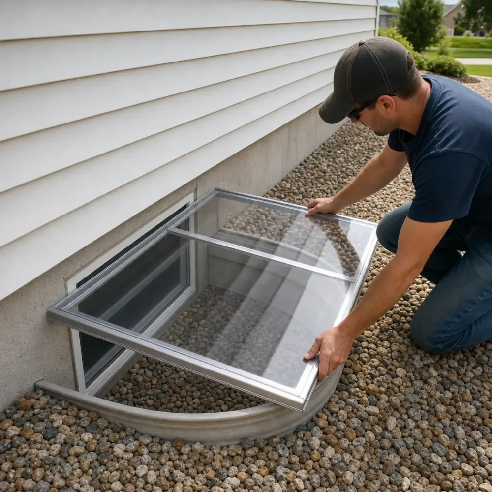 Basement Window Replacement in Des Moines, IA